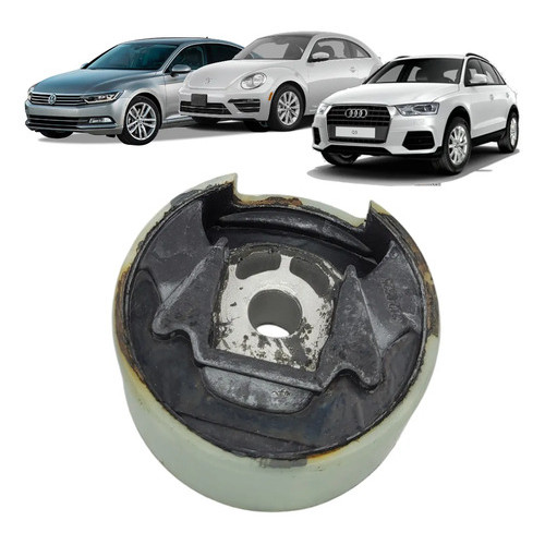 Coxim Motor Câmbio Inferior Quadro Volkswagen Jetta Passat Audi Q3