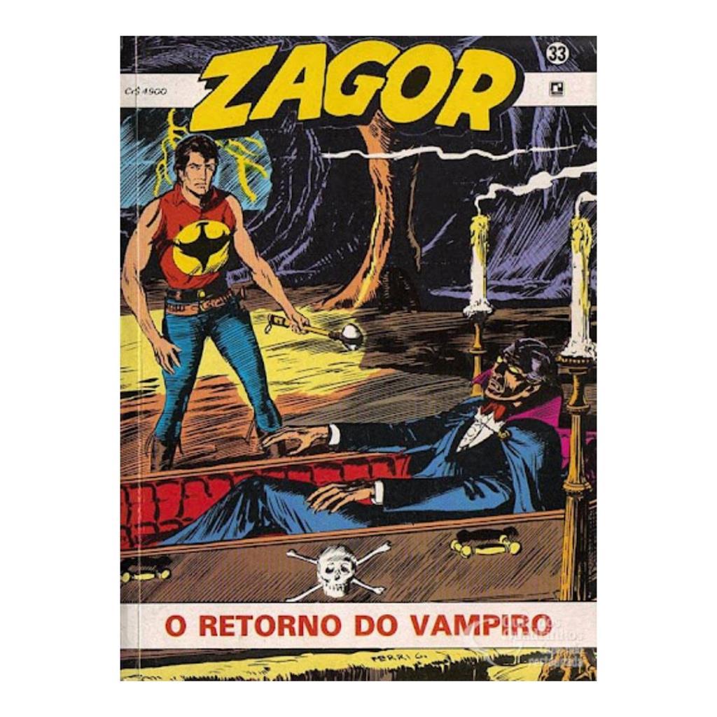33 - Zagor - o retorno do vampiro autor josé Alberto
