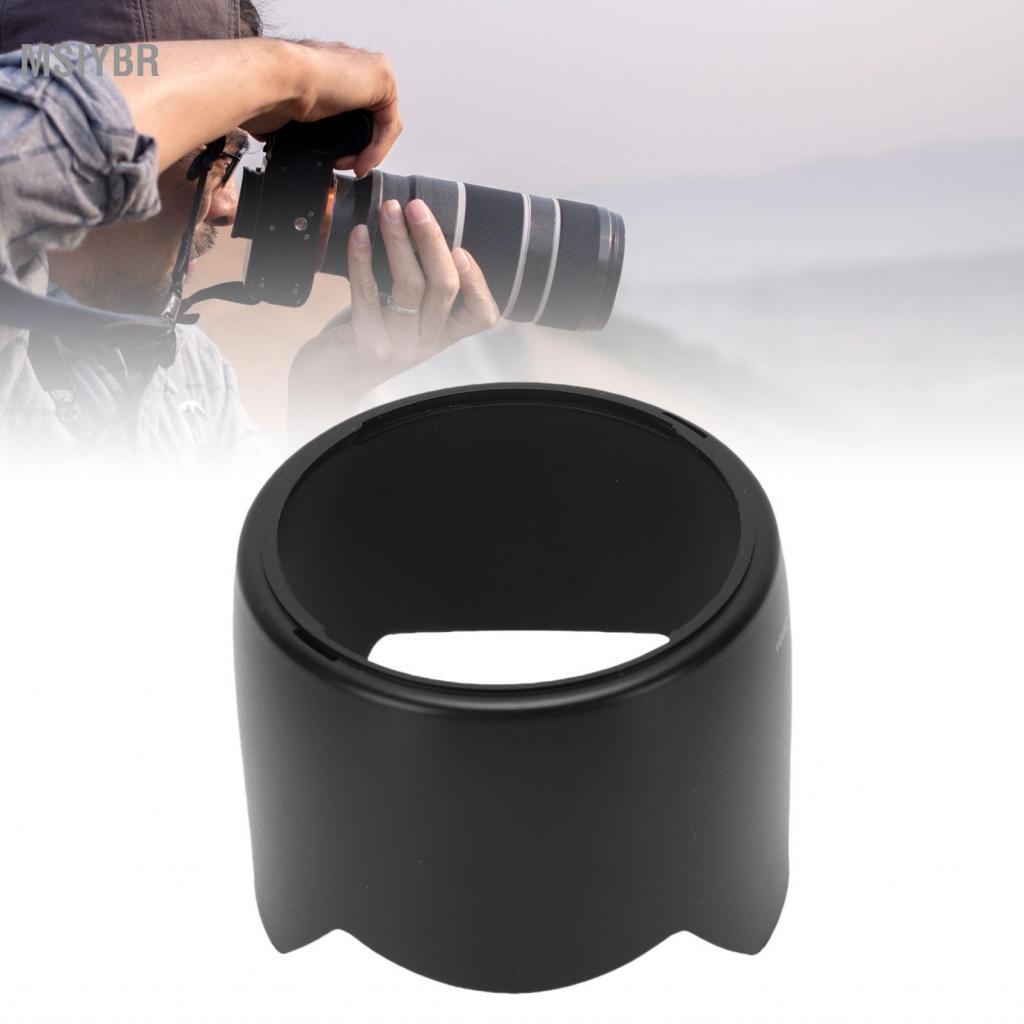 Msiybr Capa de lente msiybr para EF 28 a 70mm F/2.8 L USM ABS EW 83BII Sombra de câmera com tampa de 77mm