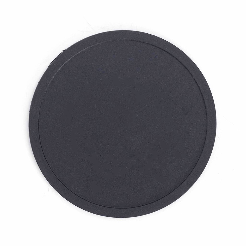Kit 4 Porta-Copos de Silicone Liso com Borda para Copos, Jarras e Garrafas - Oik