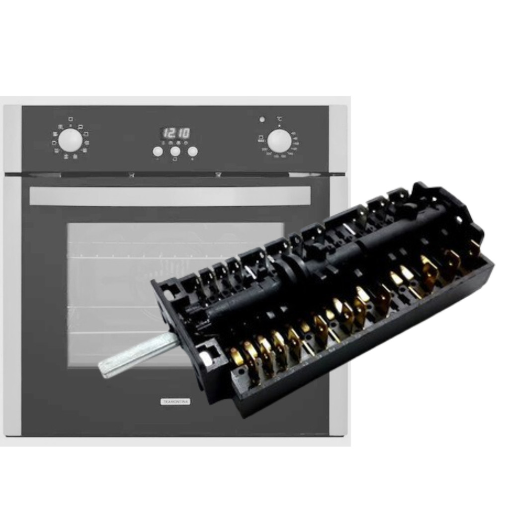 Chave Seletora Forno Tramontina Glass Cook 220v Original