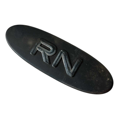 Emblema Externo Porta Friso Renault Clio 2000/12 Original Preto