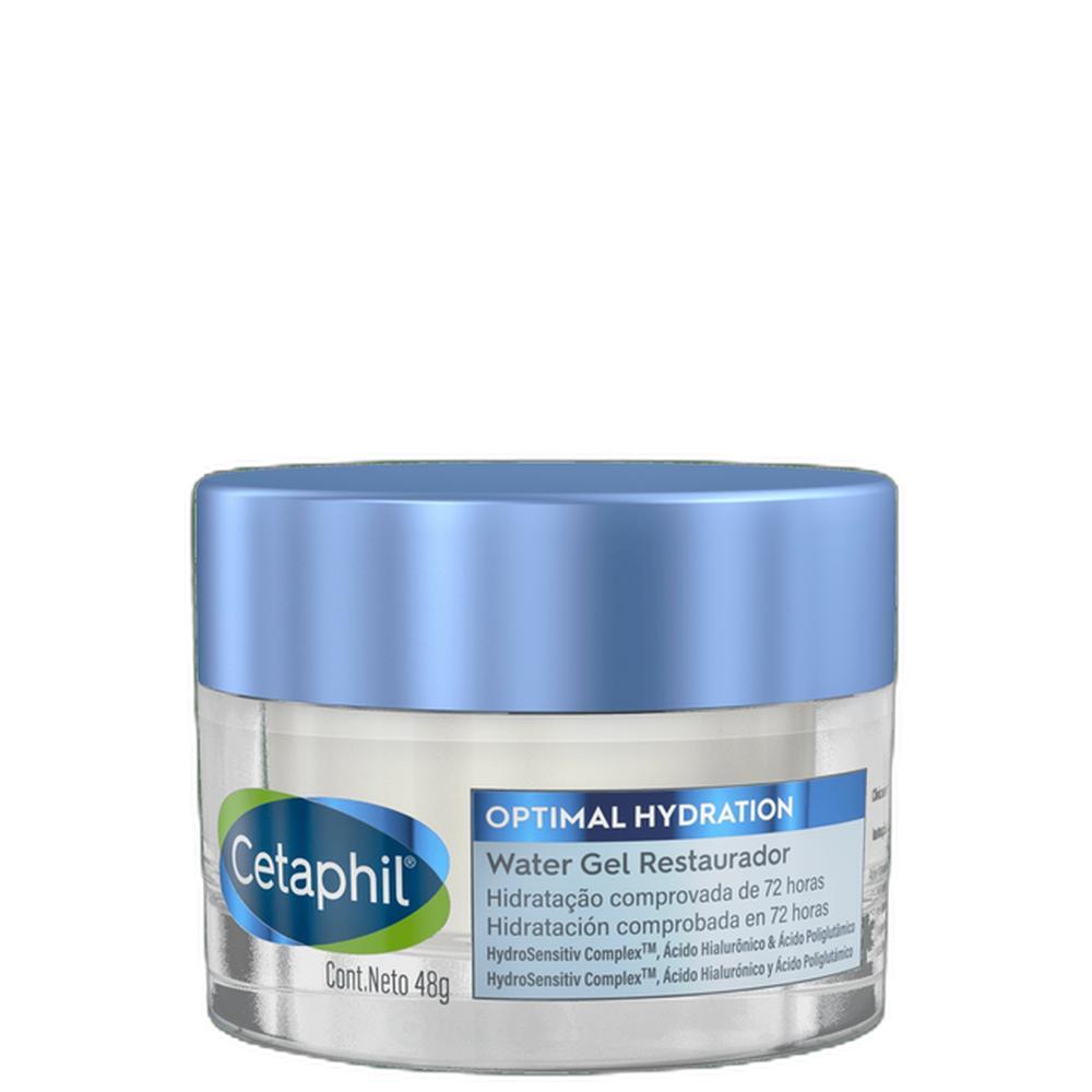 Cetaphil Optimal Hydration com Ácido Hialurônico - Water Gel Hidratante Facial 48g