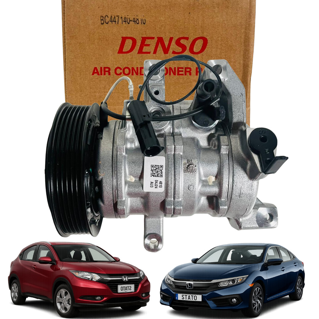 Compressor Denso Honda Hrv 1.5 1.8 2014 2015 2016 2017 2018