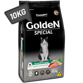 Ração Golden Gatos Castrados 10kg Frango e Carne em Oferta na Shopee