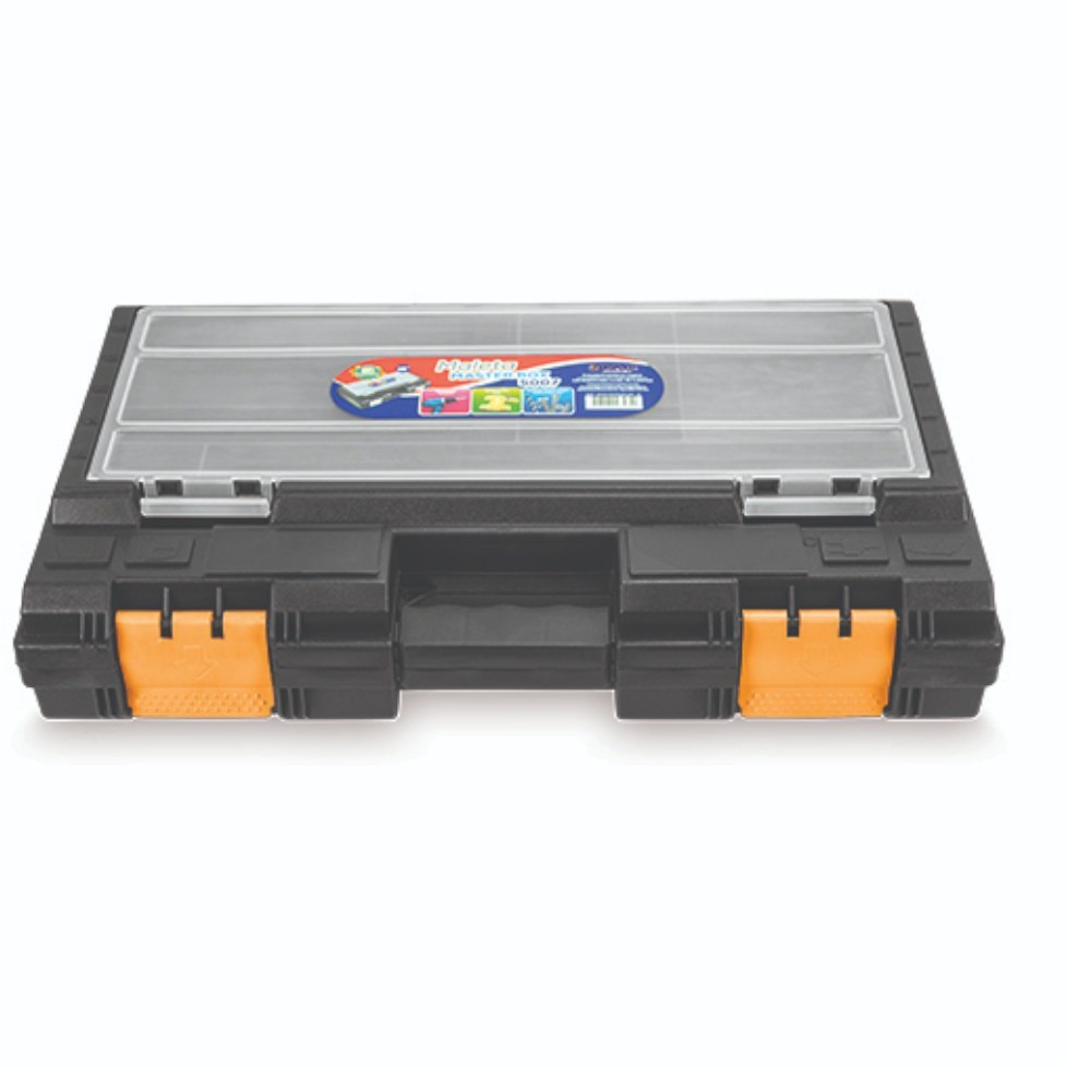 Caixa plástica para ferramentas com divisória 19" - Master box 5007 em Oferta na Shopee