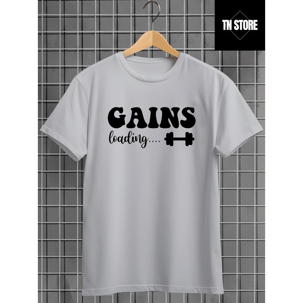 Camiseta Fitness Academia Gym Treino Esporte Camisa Blusa Unissex Masculino Feminino 100% Algodão Preto Branco Plus Size