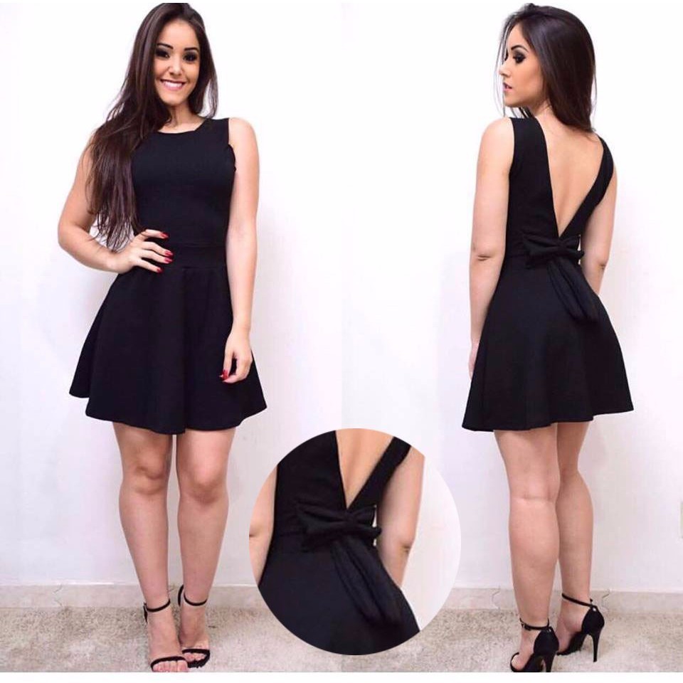 Vestido Feminino Princesa Rodado Godê Peplum Casual Com Laço