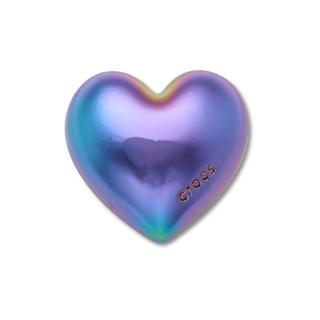 Jibbitz™ Coração Bolha Iridescente Único em Oferta na Shopee