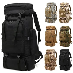 Mochila 80 litros Trilhas Camping Tática Caminhada