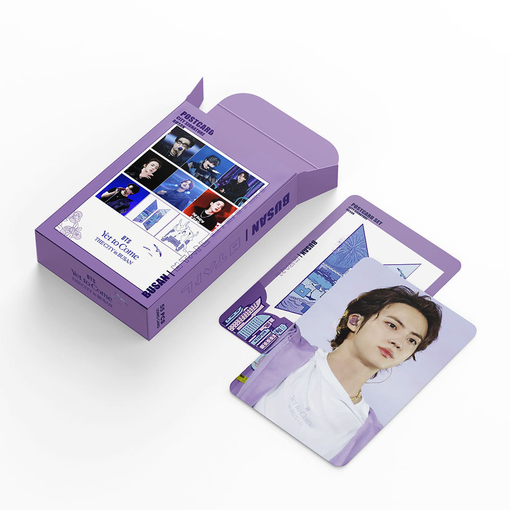 55pcs/Box BTS Photocard Ainda Por Vir Álbum KPOP LOMO Cartão De Coleção De Cartões — imagem 2 de 2
