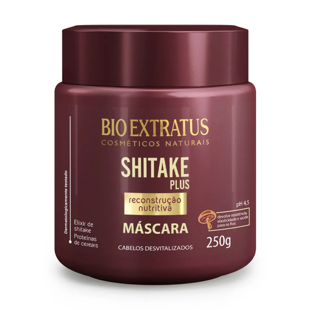 Máscara Shitake Plus Bio Extratus 250g