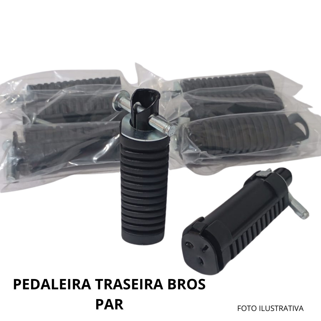 PEDALEIRA TRASEIRA ESQUERDA DIREITA HONDA NXR BROS 125 150 160 XRE 300