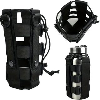 Alça Bolsa Porta Cantil Modular Molle Tática Mochila Airsoft Porta Garrafa D'agua YOBEL