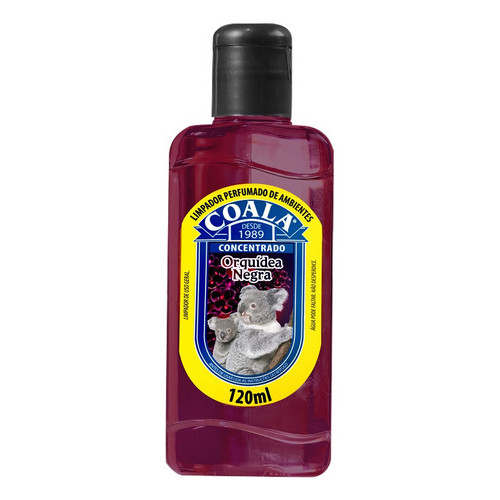Limpador Perfumado De Ambientes Coala - Orquídea Negra - 12 Orquídea Negra