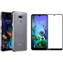 KIT CAPA ANTI SHOCK + PELÍCULA DE VIDRO 3D LG K12 Prime  (X525BAW) Tela 6.26"