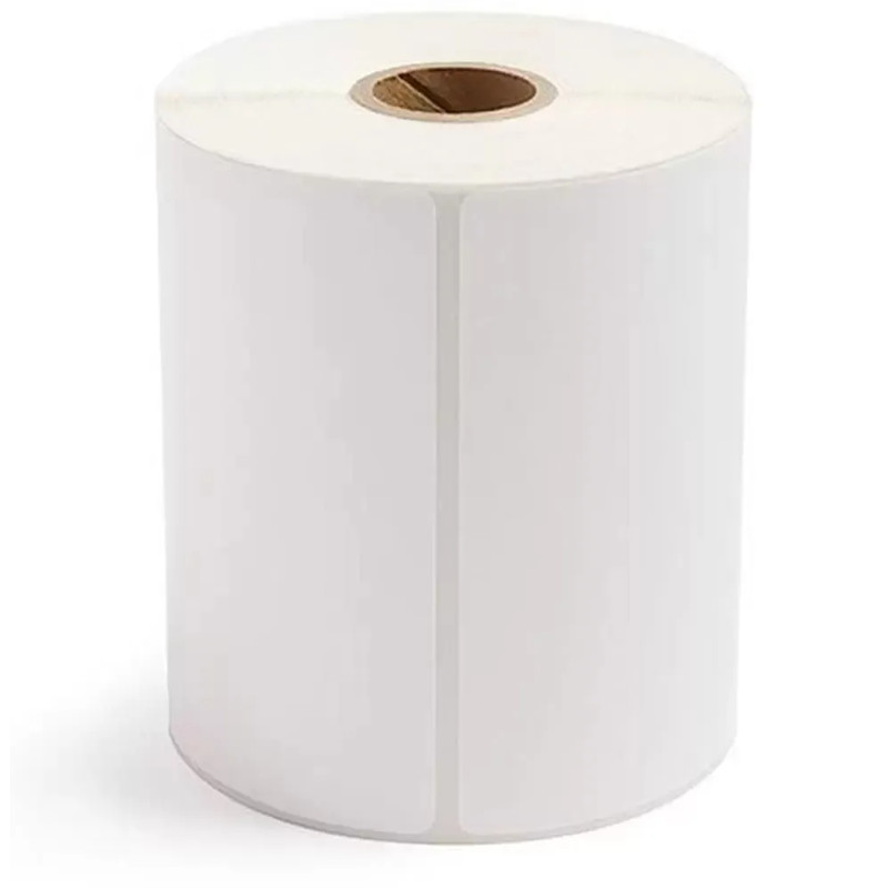 500 Etiquetas Jumbo 10x15 100x150 Térmica Direta Serrilha Zebra Elgin Para E-Commerce