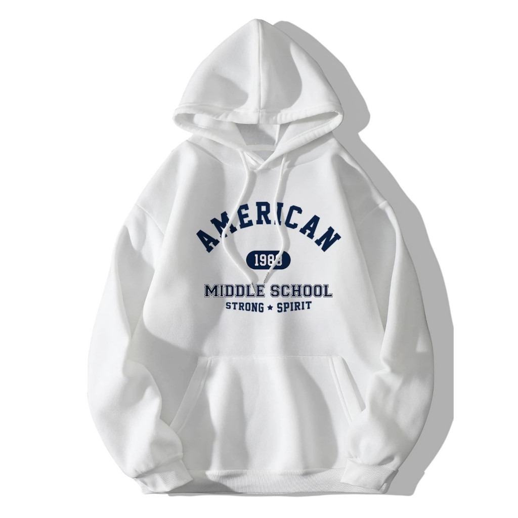 Moletom Brooklyn NYC Unissex Canguru Capuz Flanelado Blusa de Frio Streetwear Casual Masculino Feminino Inverno Confortá