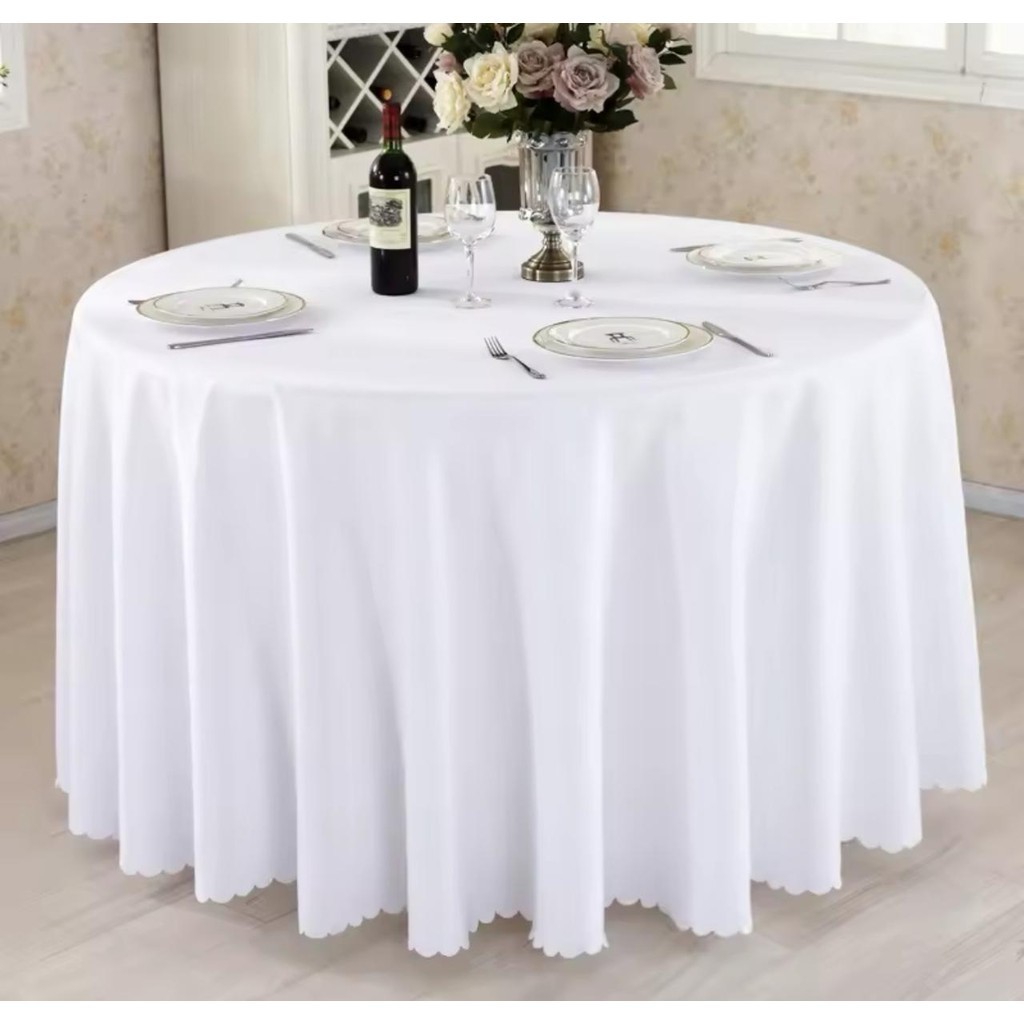 Toalha De Mesa Redonda 1,45m Oxford Várias Cores Buffet CORTE LESER ALICE DECOR
