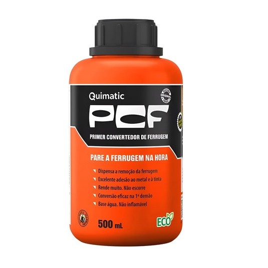 Pcf Fundo Convertedor De Ferrugem 500 Ml Quimatic em Oferta na Shopee