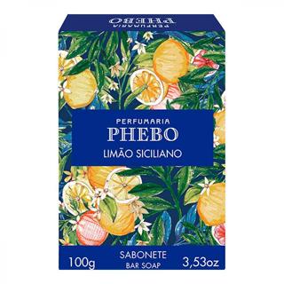 SABONETE PHEBO LIMÃO SICILIANO 100G em Oferta na Shopee