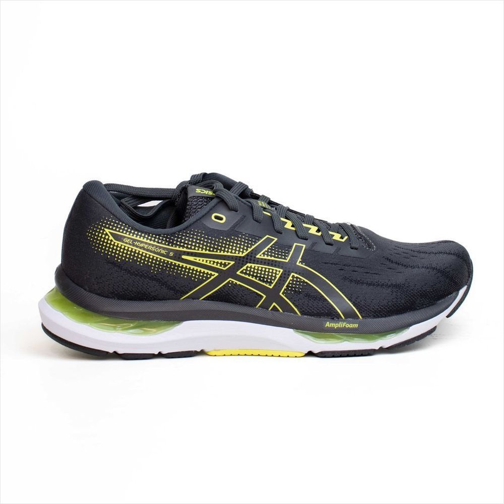 Tênis Asics Gel-Hypersonic 5 Feminino Original Corrida Academia Leve Conforto Amortecimento - Cinza