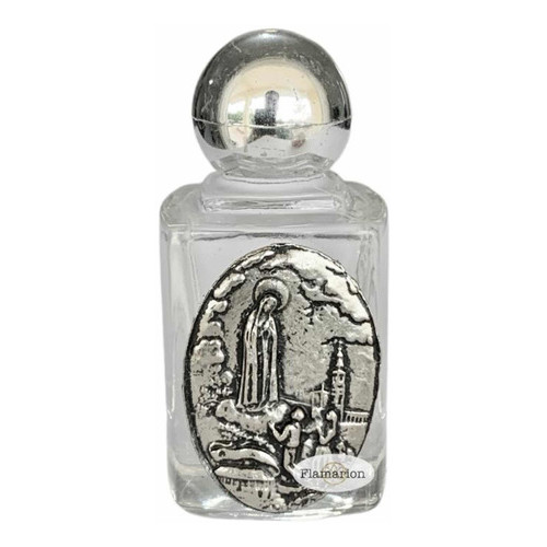 12 Garrafinha Agua Benta Frasco Vidro Nossa Senhora De Fatima