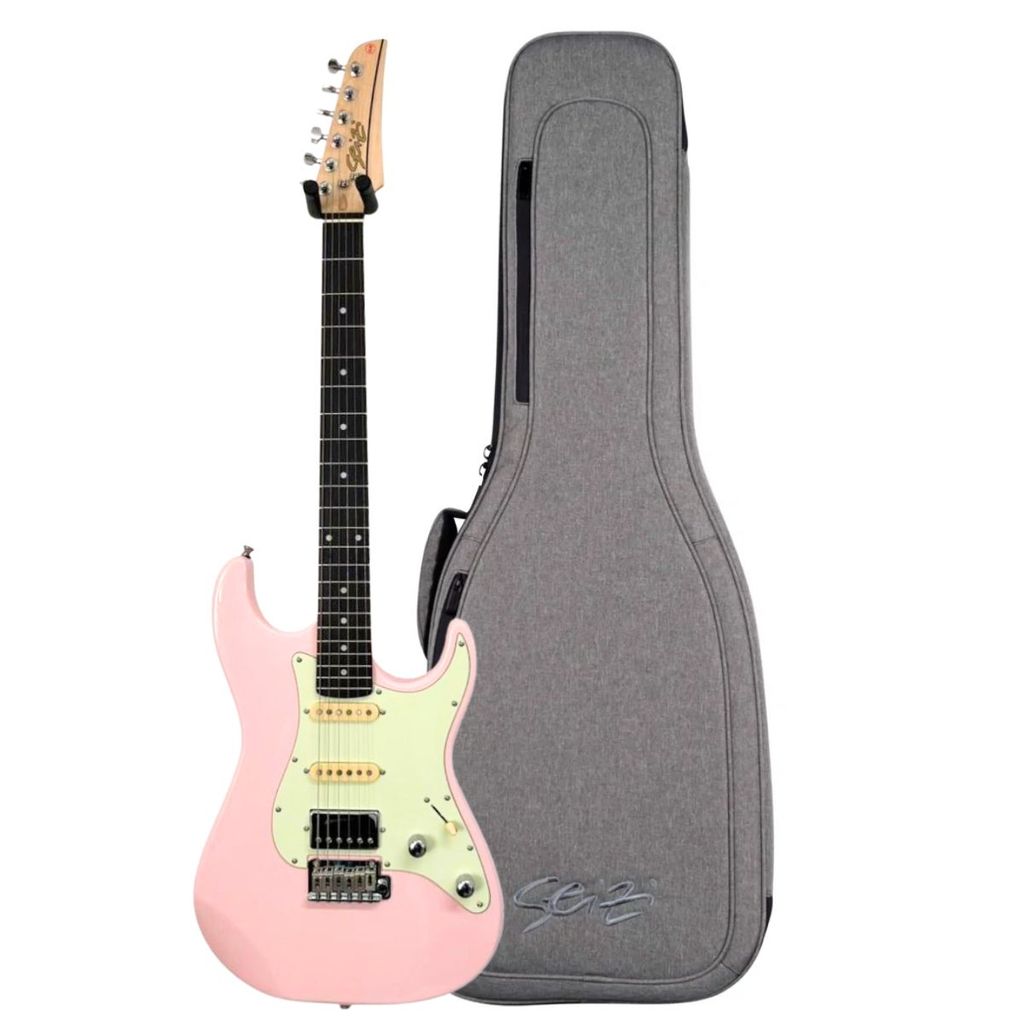 Guitarra Seizi Katana Plus Shell Pink
