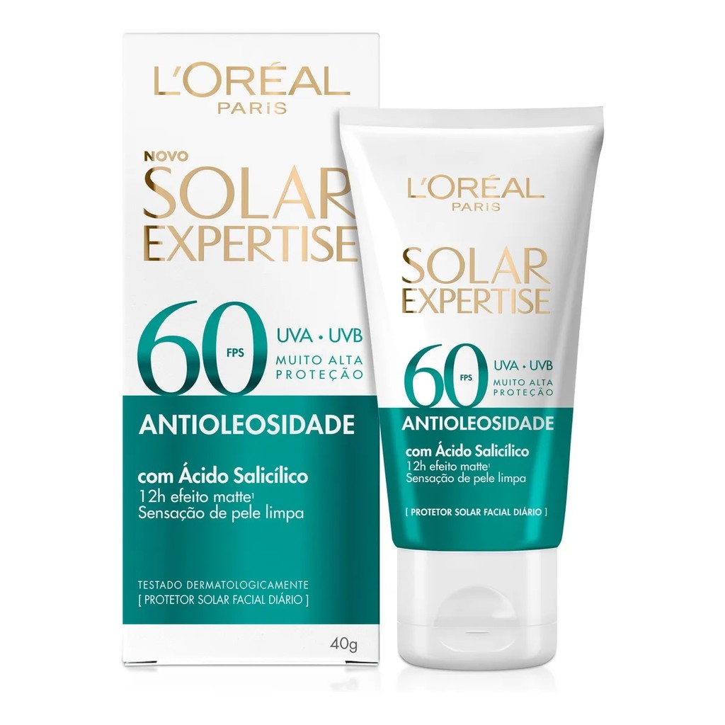 protetor Solar loreal Expertise Antioleosidade FPS60 – L'Oréal Paris