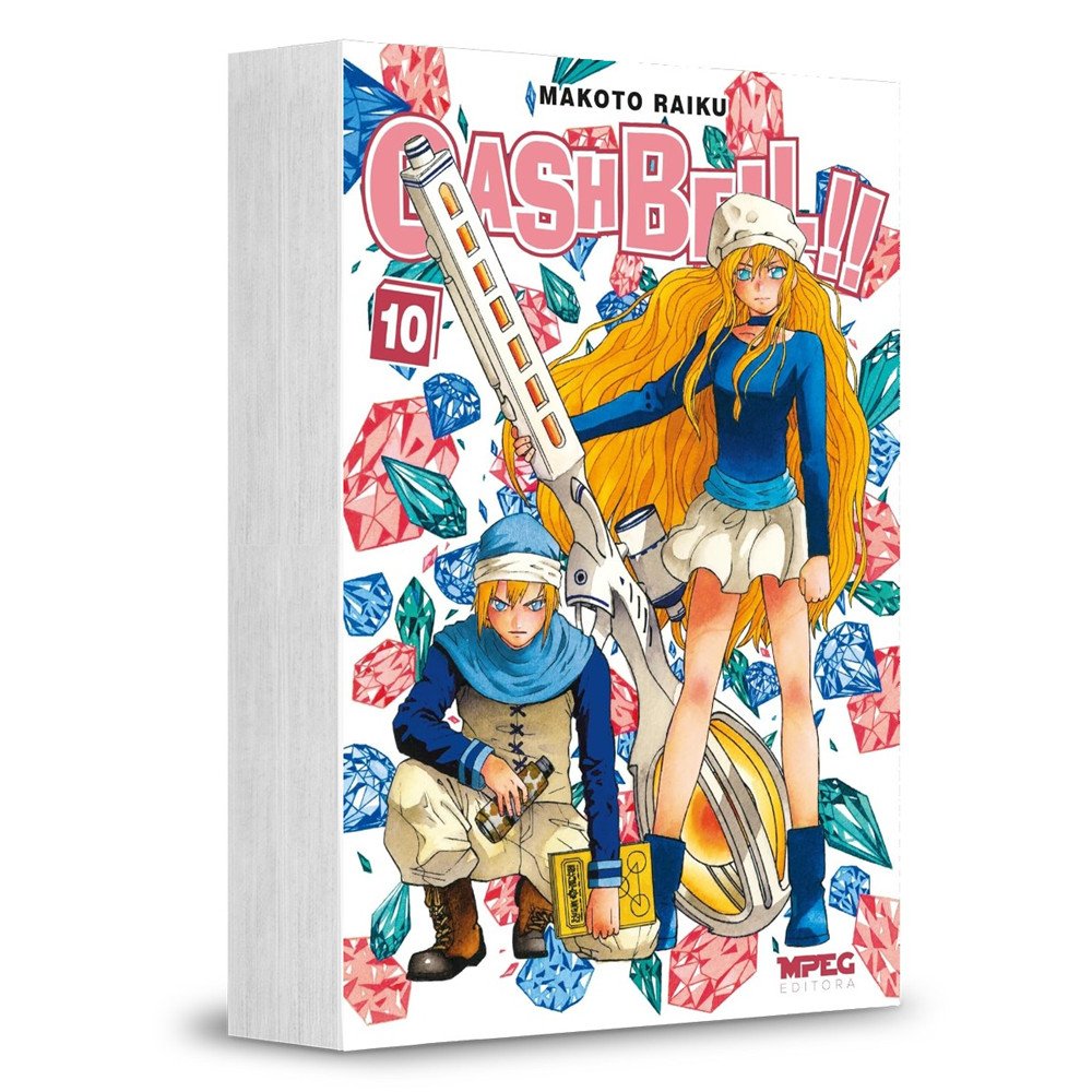 Capa do livro Mangá - Gash Bell!! - Volume 10 - Novo/Lacrado - Editora MPEG -