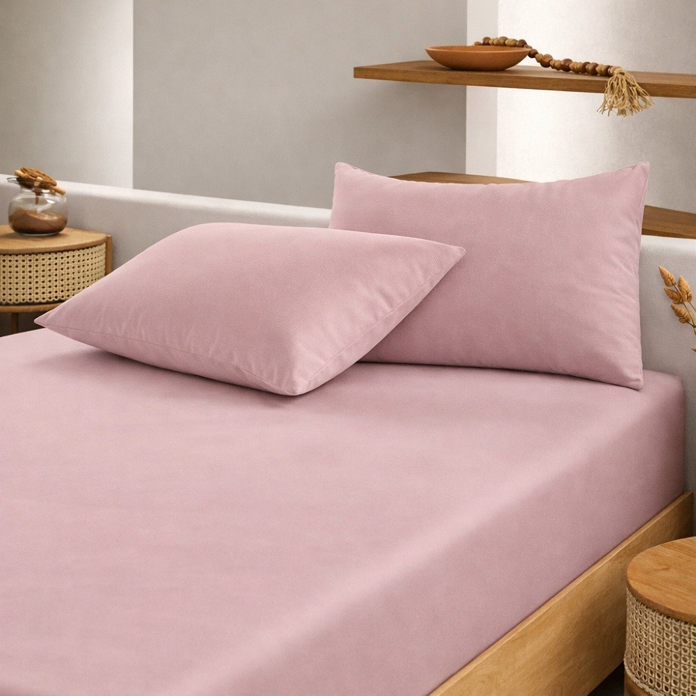 Jogo de Cama Casal Altenburg Malha Soft 100% Algodão Fio Penteado Liso 3pçs em Oferta na Shopee