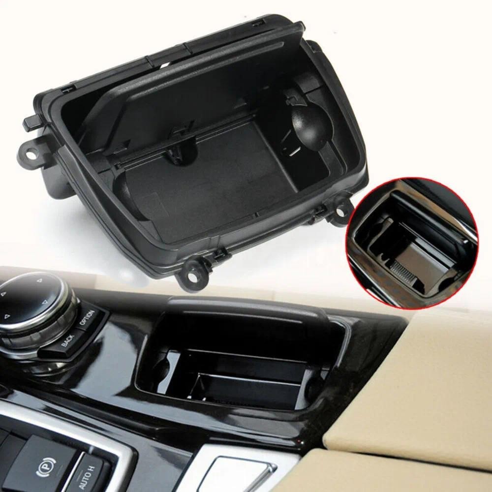 Bandeja De Cinzas Do Console Central Frontal De Instalação Rápida E Fácil Para BMW Série 5 F10 F11 F18 520 Ajuste Perfei