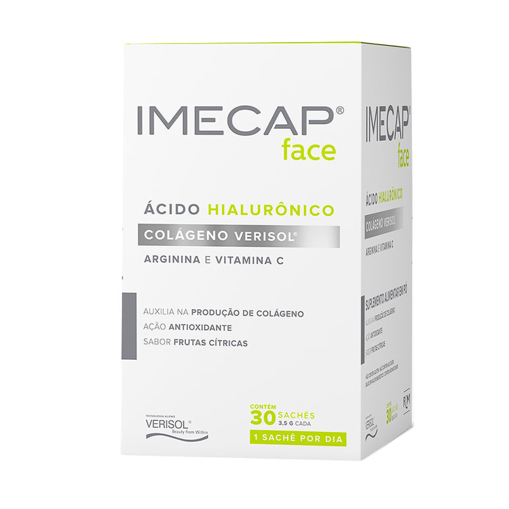 Imecap Face Colágeno Hidrolisado com 30 Sachês de 3,5g cada