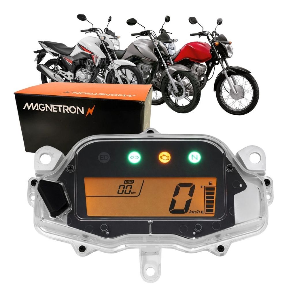 Painel Digital Velocímetro Para CG Start Fan Cargo 160 2016 a 2024 2016 a 2017 90290920 Magnetron