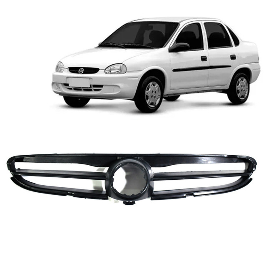 Grade Frontal Radiador Protetora GM Chevrolet Corsa Classic Life Spirit 1995 A 1999 95 96 97 98 99