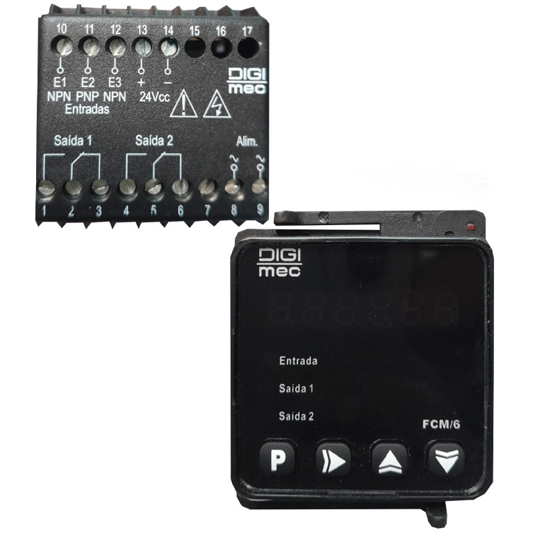 CONTADOR IMPULSOS FCM/690 240VCA/115 280VCCNC DIGIMEC