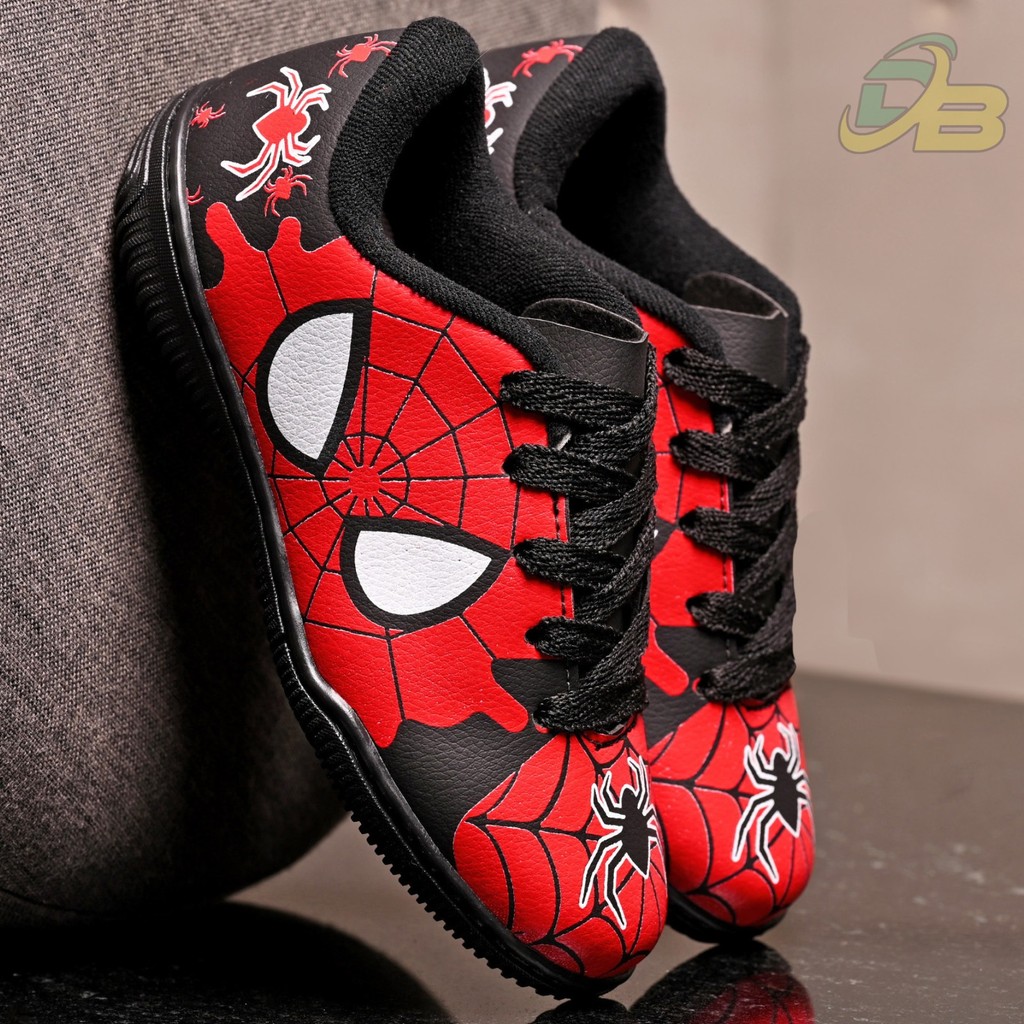 Chuteira Tênis Futsal e Society Infantil Costurada 26 ao 33 Escolar Salão Menino Masculino homem aranha batman