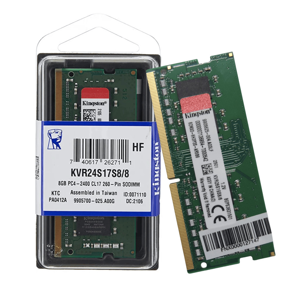 Memoria RAM DDR4 8GB 2666MHz CL19 KVR26S19S8/8 SODIMM