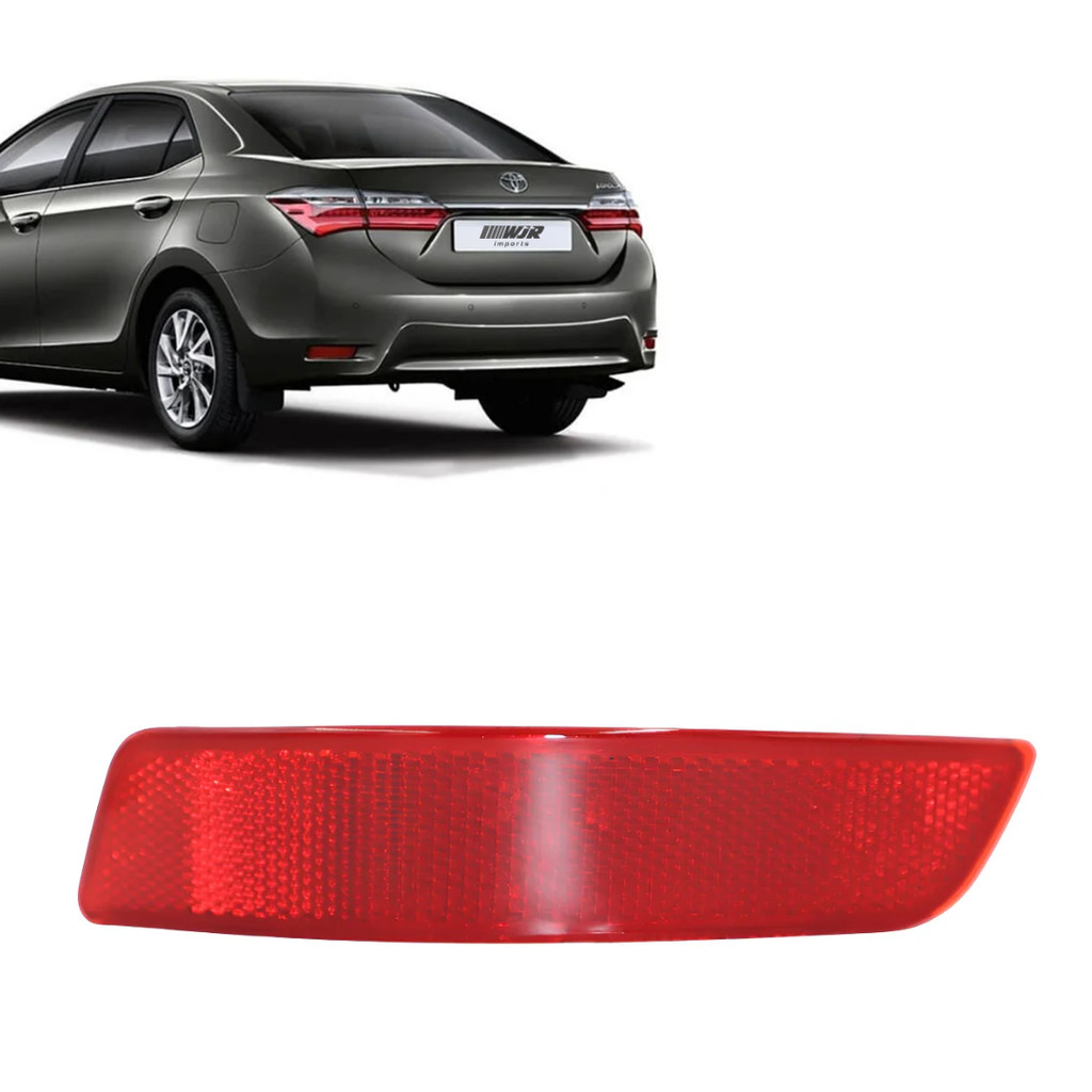 Refletor Parachoque Esquerdo Corolla 2014 2015 2016 2017 2018 2019