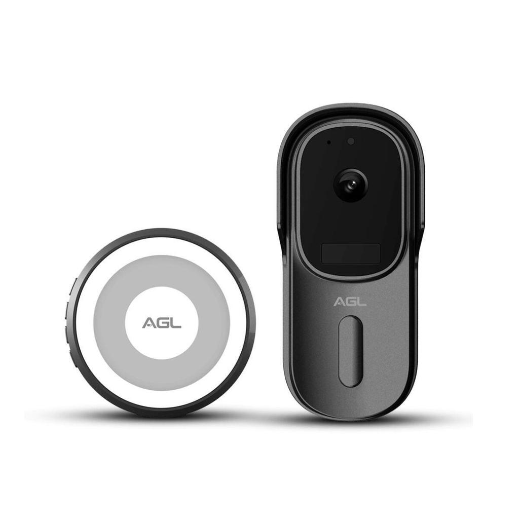 Campainha Wifi Porteiro Alexa Google Vídeo Hello Ultra Contato AGL