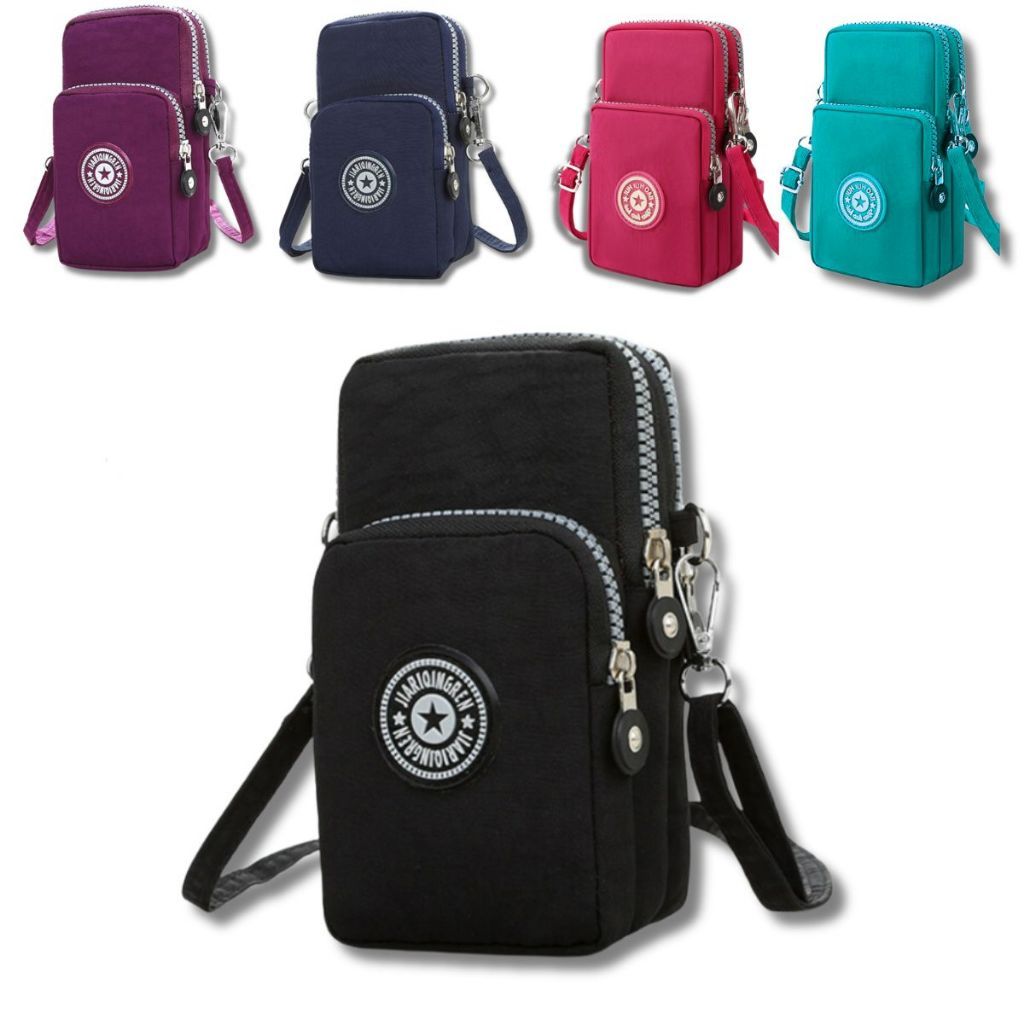 Shoulder Bag Mini Bolsa Tiracolo Pochete Necessaire Cores Transversal Masculino e Feminino Unissex em Oferta na Shopee