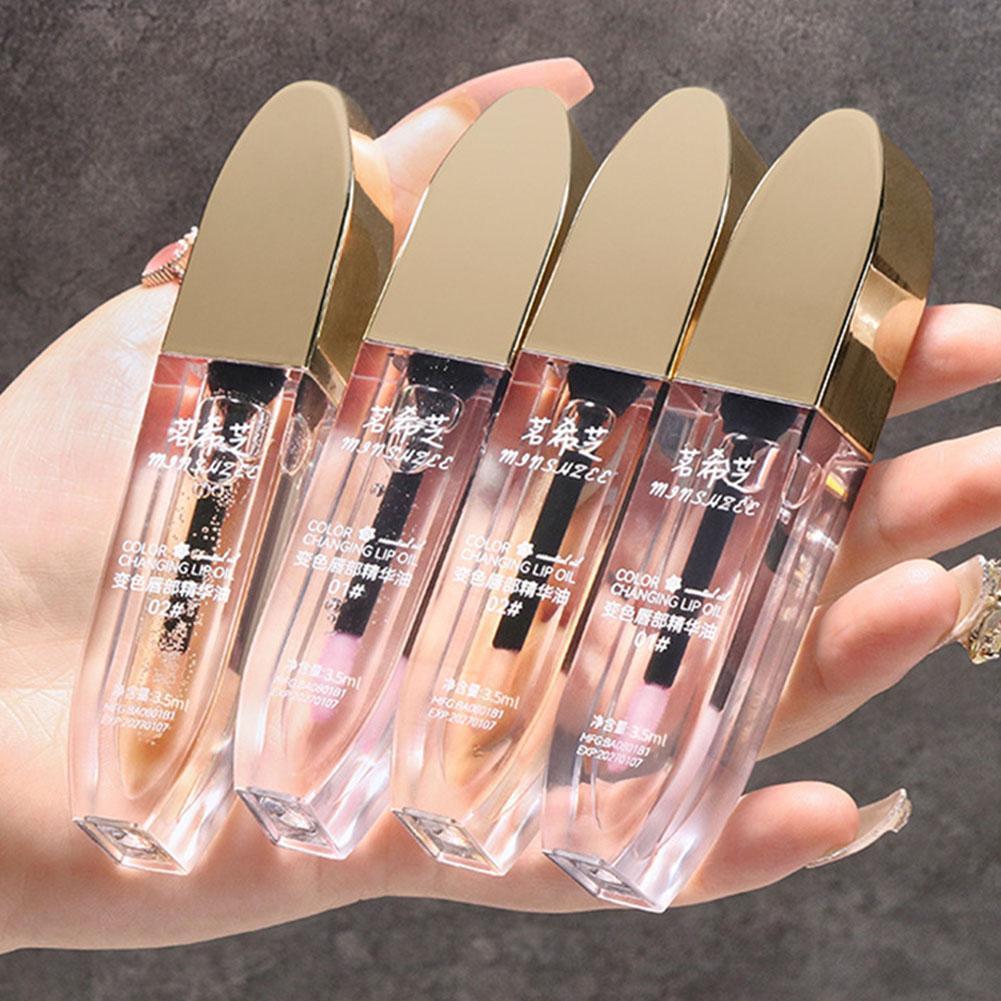 Óleo Labial Que Muda De Cor , De Essência , Clareia Os Lábios À Prova D'água , Hidratante G2k1 em Oferta na Shopee