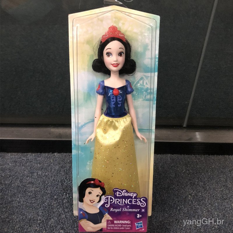 941 Boneca Disney Princesa Disney Brilho Real Branca de Neve, Boneca de Moda com Saia e Acessórios, Adequada para Crianç em Oferta na Shopee
