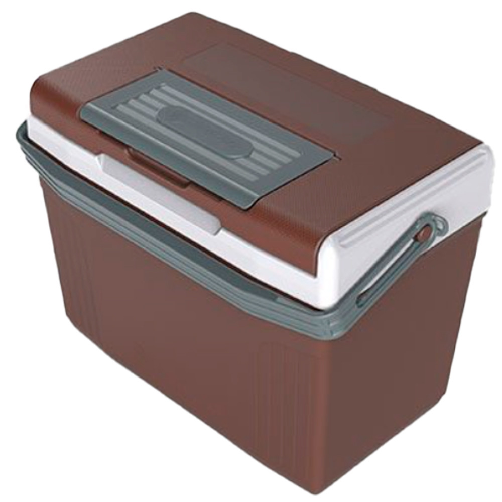 Caixa Térmica Cooler Termolar SUV de 8 Litros 20h de Conservação Cor Marrom Porta Copos Integrado