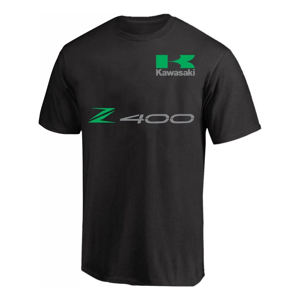 Camiseta Camisa Algodão Kawasaki Z400 Moto Estampado