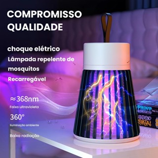 Armadilha para Insetos Luminária Anti-Mosquito – Repelente Elétrico com Lâmpada UV, Conexão Direta USB em Oferta na Shopee