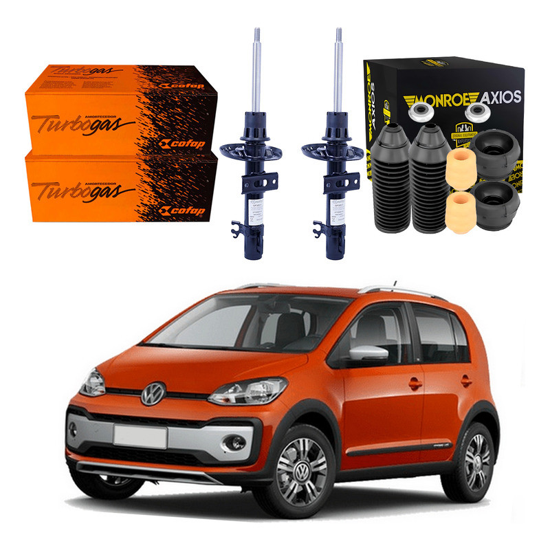 Kit Amortecedor Dianteiro Up Cross 1.0 12v 2014 A 2019