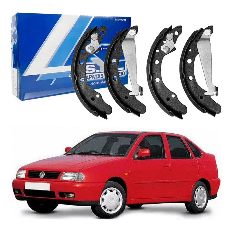Sapata De Freio Polo Classic 1.8 8v 1998 A 2003 em Oferta na Shopee