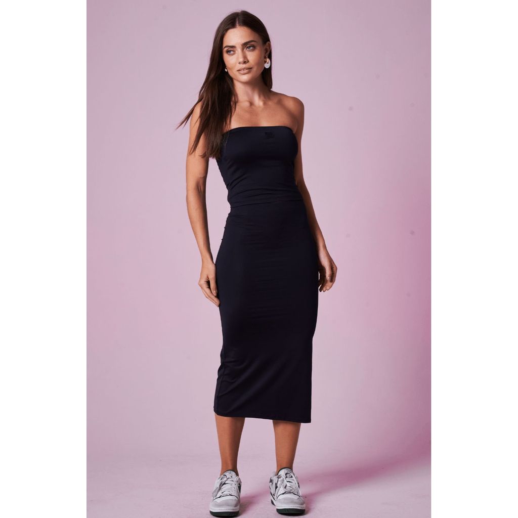 Saia Midi Poliamida Planet Girls Preto em Oferta na Shopee