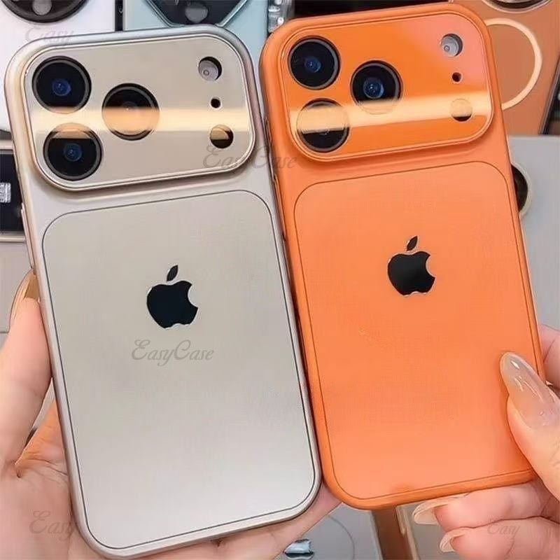 Nova Capa De Armadura De Vidro Nano AG À Prova De Choque Para iPhone 17 16 15 14 13 16 Pro Max E 12 Com Parte Traseira R em Oferta na Shopee